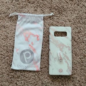 Loopy Cases Rose Marble Case